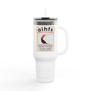 Building a Healthier Tomorrow - Insulated Travel Mug with Straw - 40oz